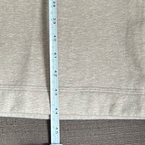 DULUTH Trading Co. Women's Souped-Up Fleece Zip Up Robe Beige Size XL Cozy Warm - Picture 10 of 15